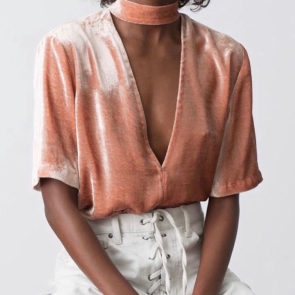ALC Velvet top - Picture 1 of 2